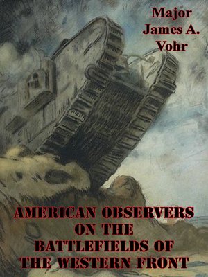 cover image of American Observers On the Battlefields of the Western Front